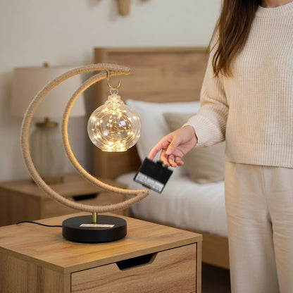 Crescent Moon LED Lamp