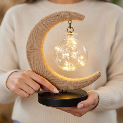 Crescent Moon LED Lamp