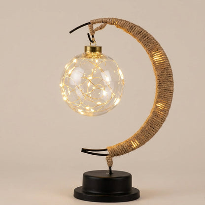 Crescent Moon LED Lamp