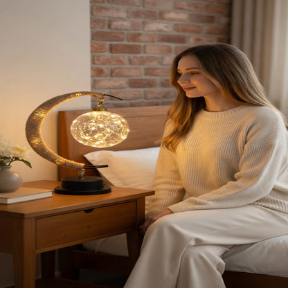 Crescent Moon LED Lamp